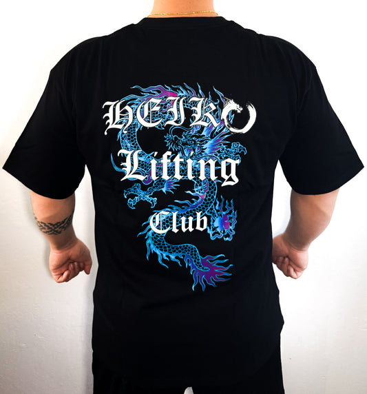 Heiko Ryū Tee in black